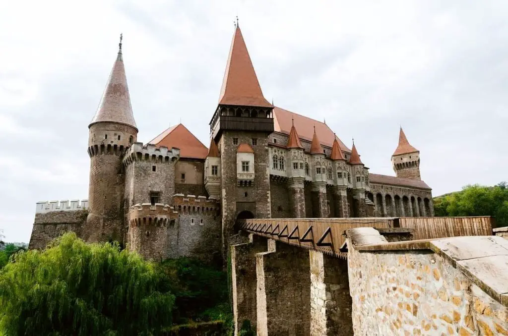 Hunedoara Castle in Transylvania