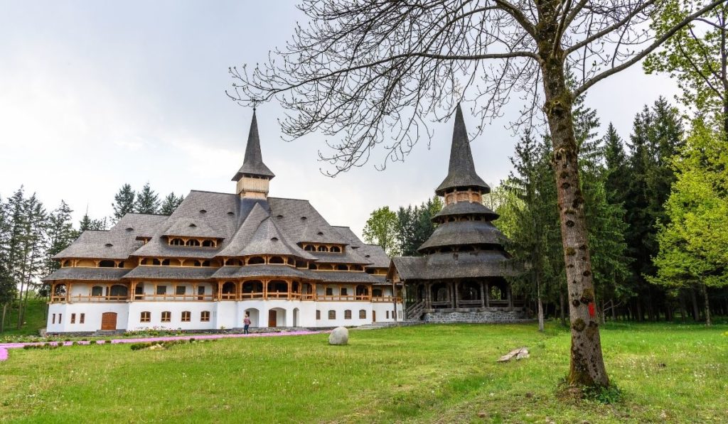 Wooden churches in Baia Mare, Romania (Transylvania).