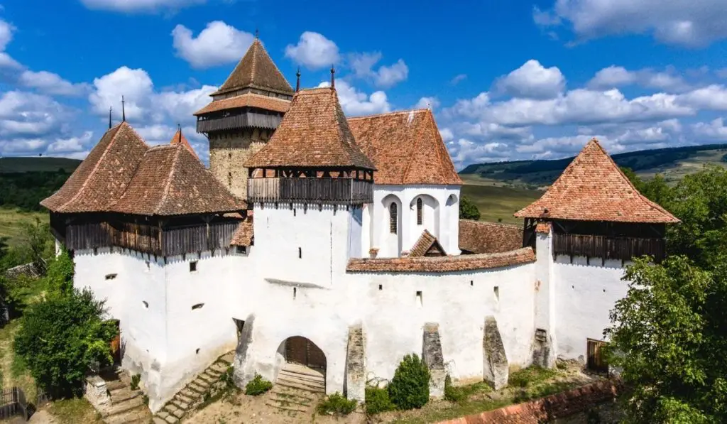 Viscri Fortified Church in Transylvania, Romania