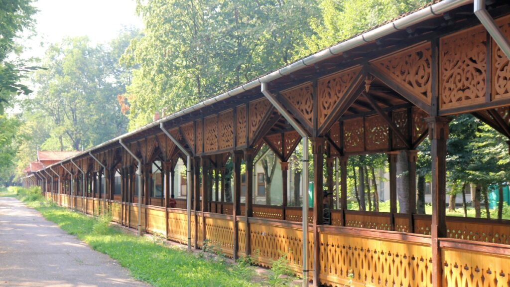 Open air Banat Museum outside Timisoara, Romania.