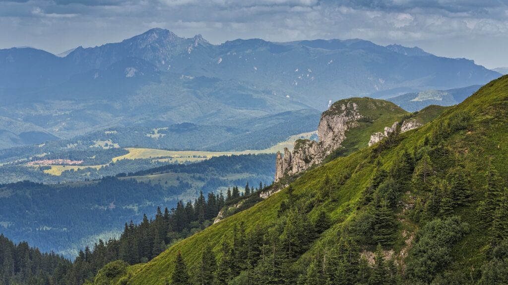 Ciucas Mountains in Transylvania