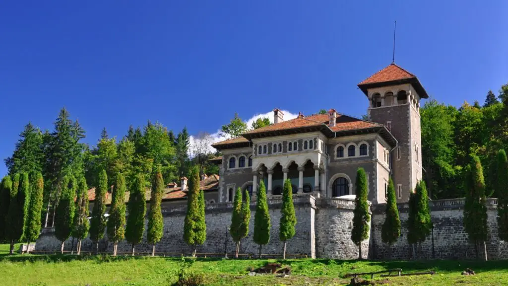 Another shot of Cantacuzino Castle in the heart of Romania.