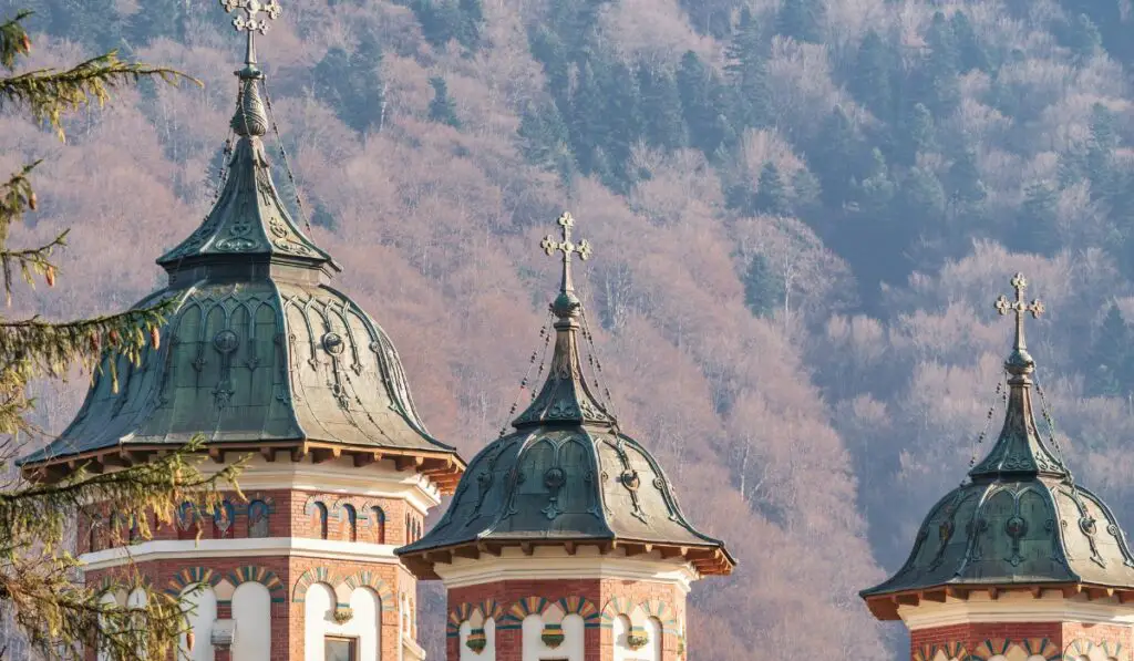 Sinaia Monastery is a fun place to visit in Prahova, near Peles Castle.